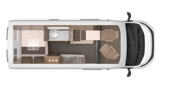 Boxlife 600 MQ Platinium Nacht